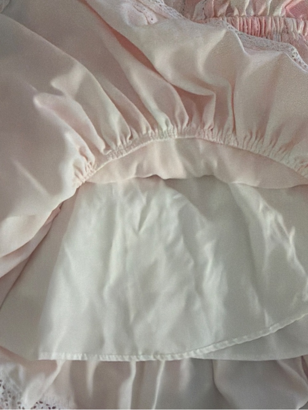 Pink Ruffled Tiered Mini Dress - Picture 3 of 5